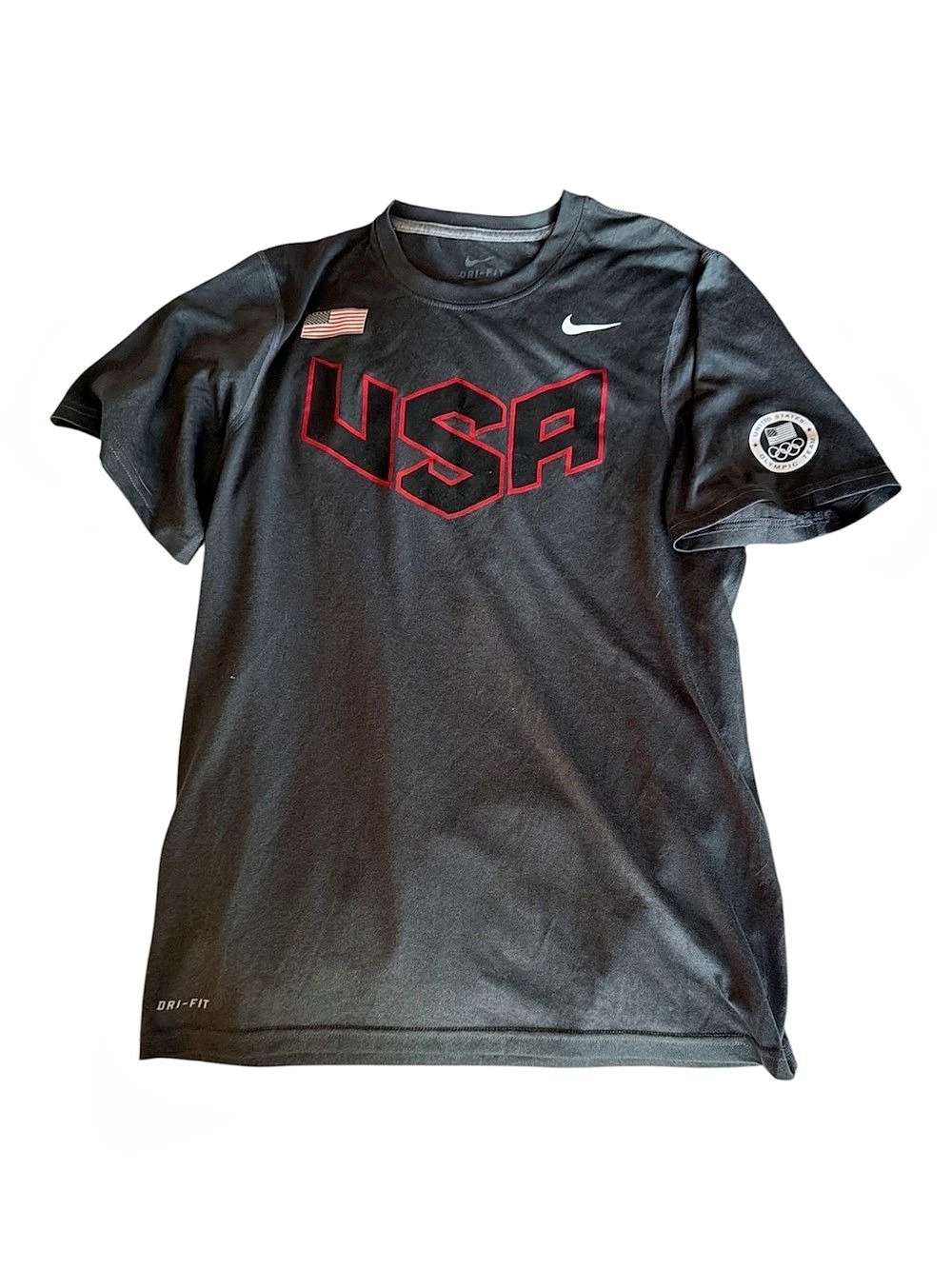 Nike USA Dri-FIT Jersey in Dark charcoal Like New dark